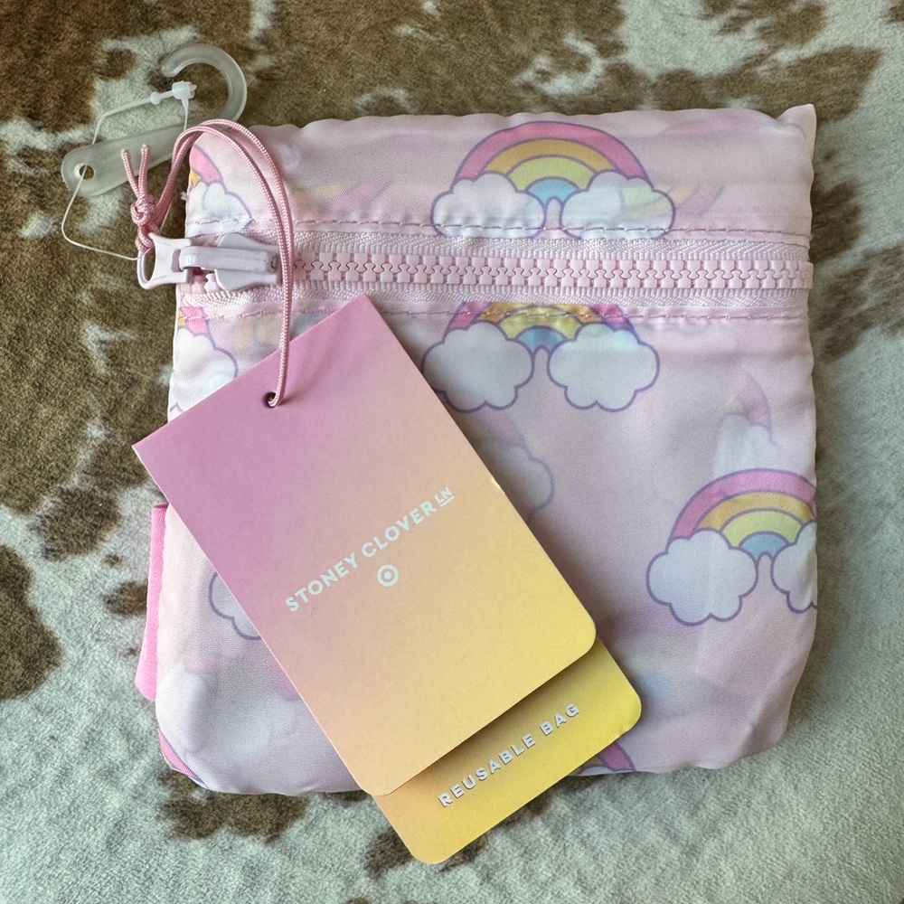 Stoney Clover x Target Pink Rainbow Reusable Bag